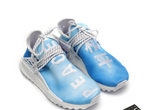 Pharrell Williams x Adidas Human Race NMD Hu PEACE Blue Exclusive