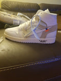 Off-White x Jordan 1 White | AQ0818-100