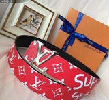 SUPREME X LV INITIALES BELT